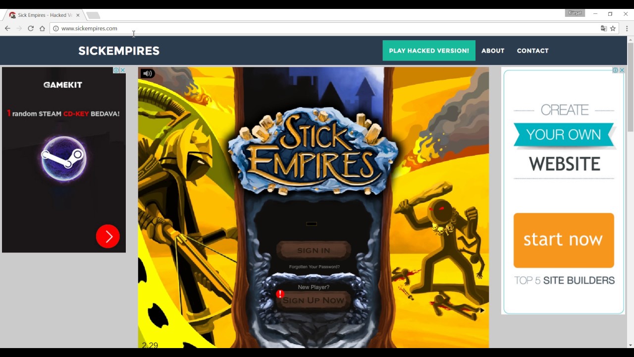 Stick Empires Online Hacked airfasr